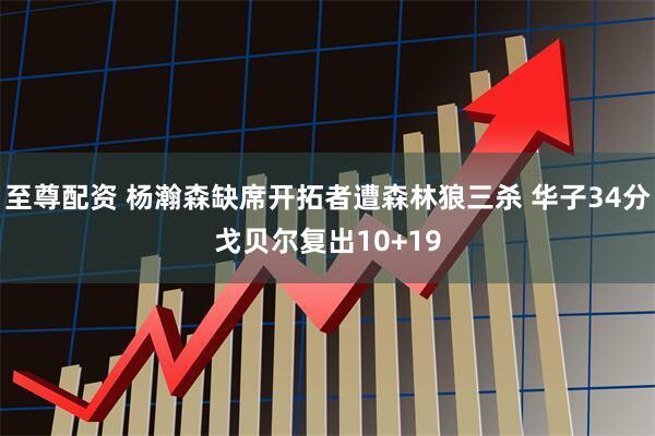 至尊配资 杨瀚森缺席开拓者遭森林狼三杀 华子34分戈贝尔复出10+19